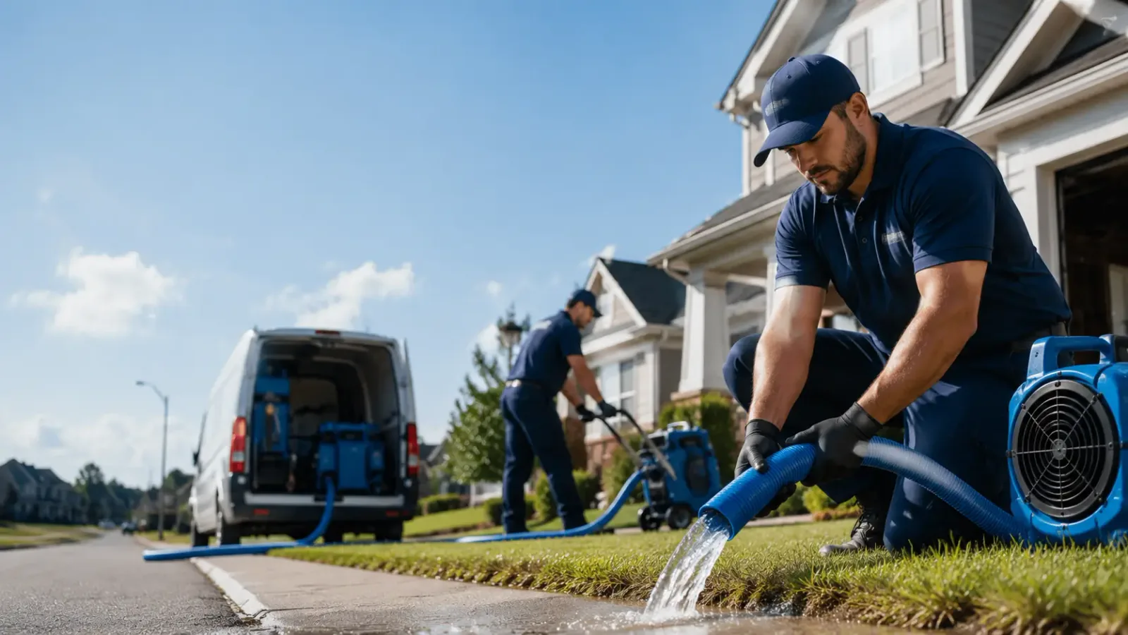 Flood Damage Restoration in Green Camp, OH